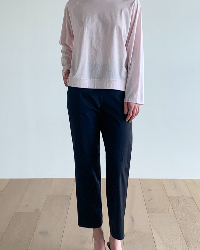 Nylon Straight-Leg Pants