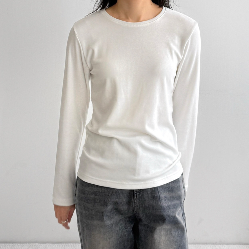 (F/W) Warm long sleeve t-shirt