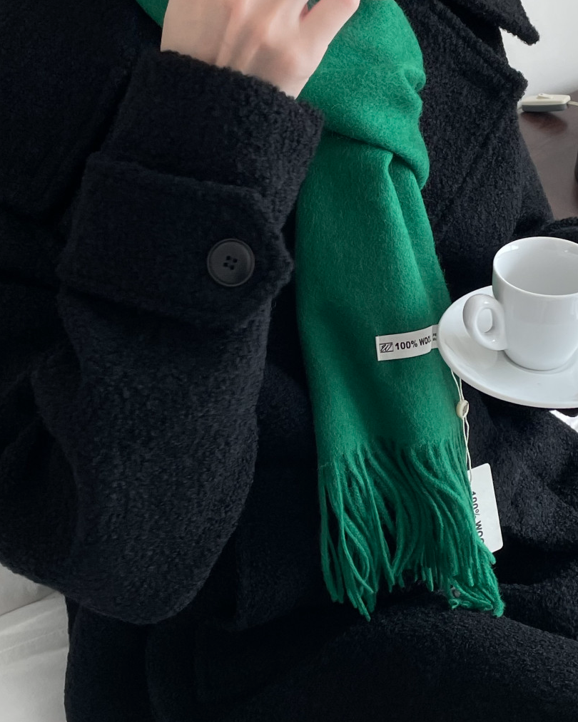 (F/W) Wool 100% muffler