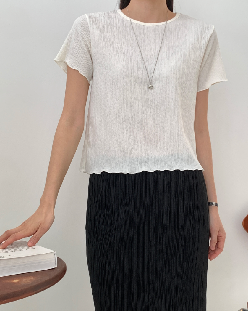 Natural Crinkled top