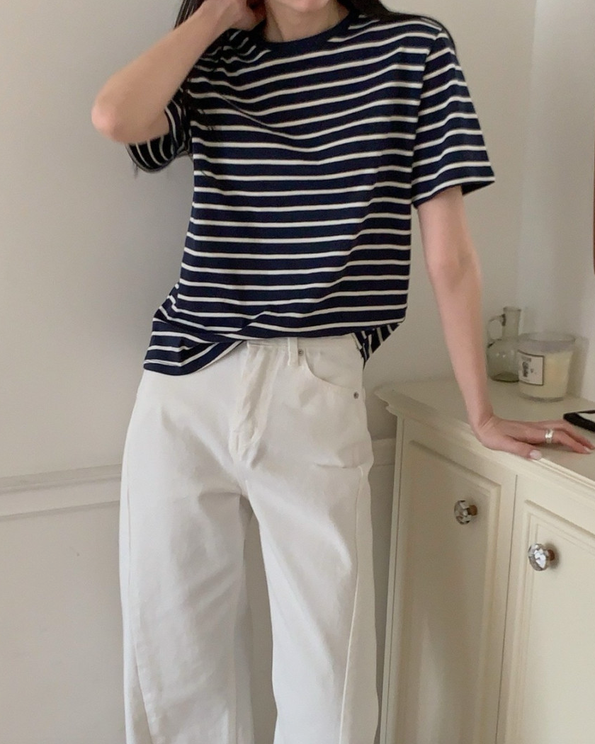 Relaxed striped T-shirt