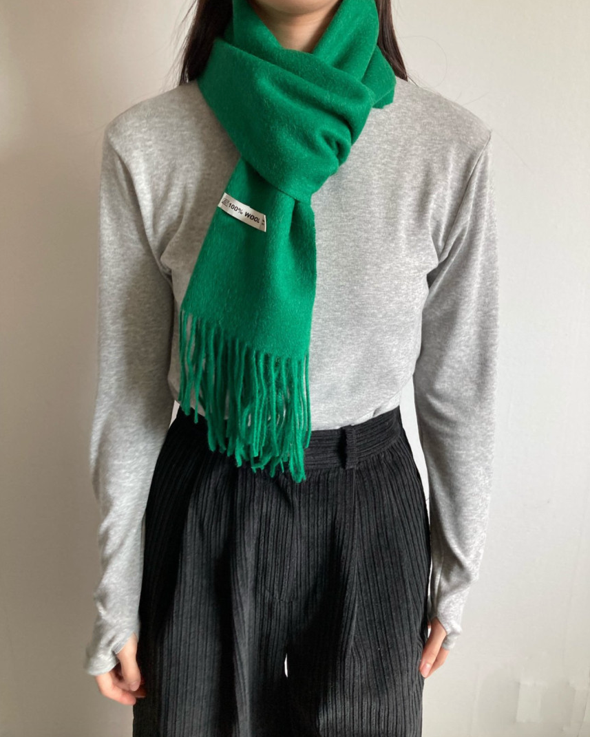(F/W) Wool 100% muffler