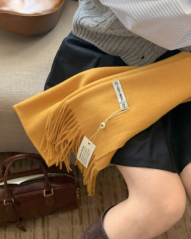 (F/W) Wool 100% muffler
