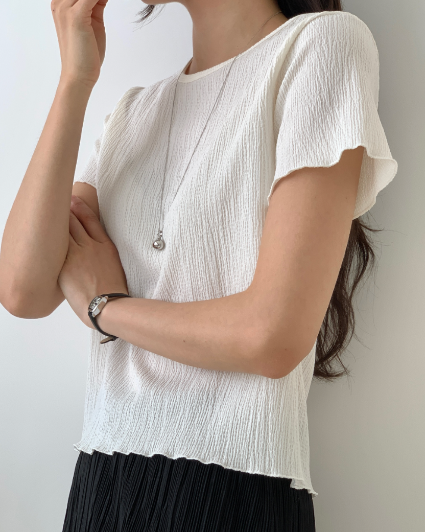 Natural Crinkled top