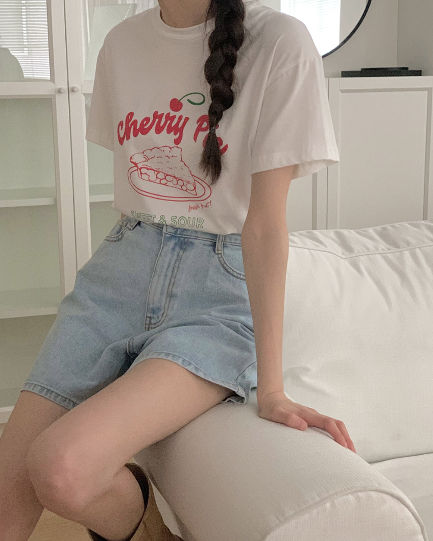 Cherry Modal Tee