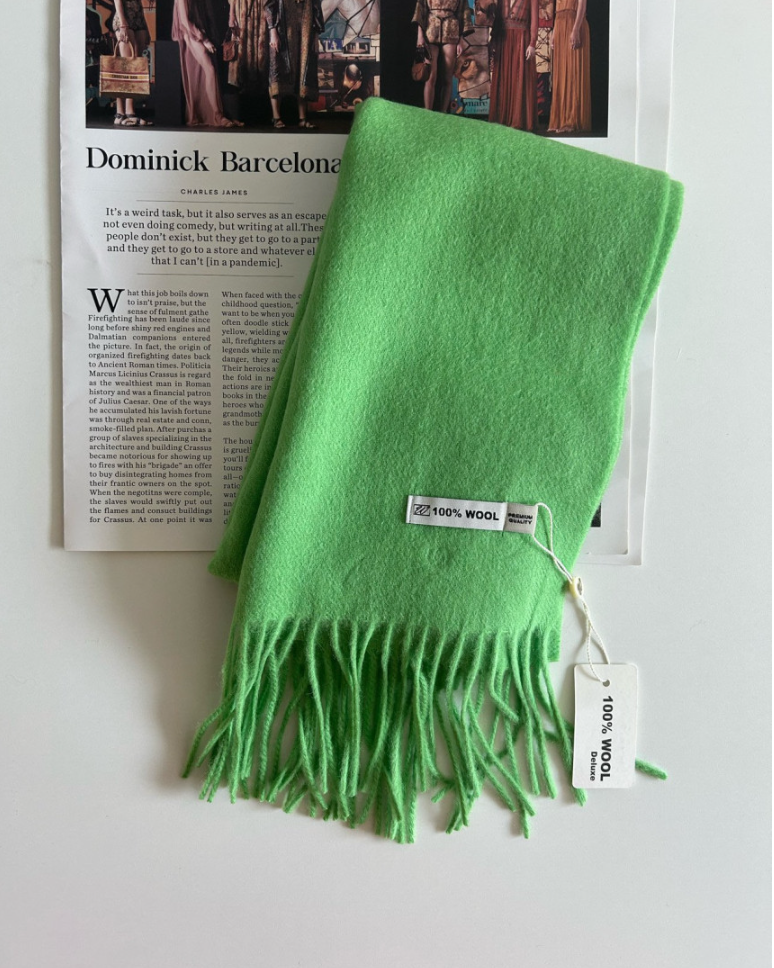 (F/W) Wool 100% muffler