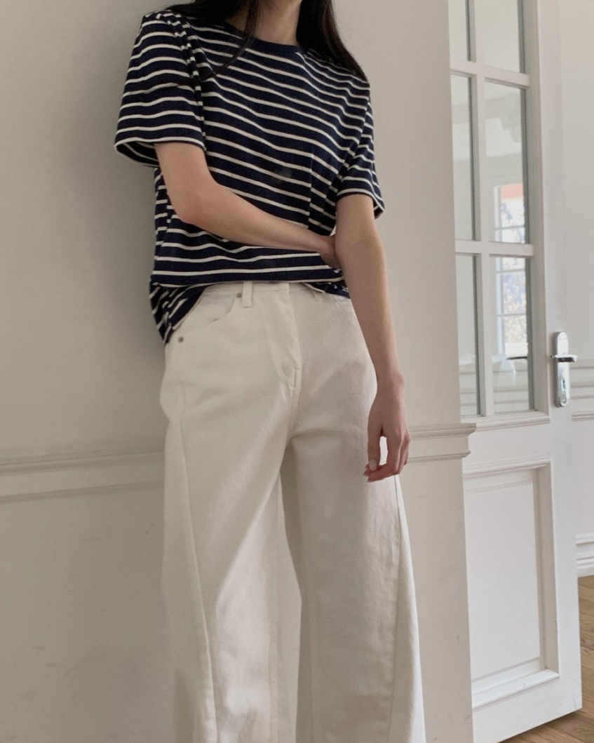 Relaxed striped T-shirt