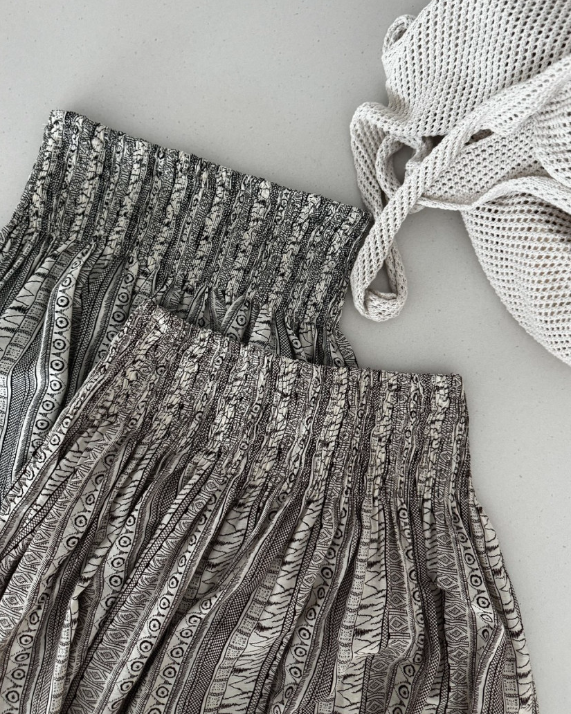 Ethnic long skirt