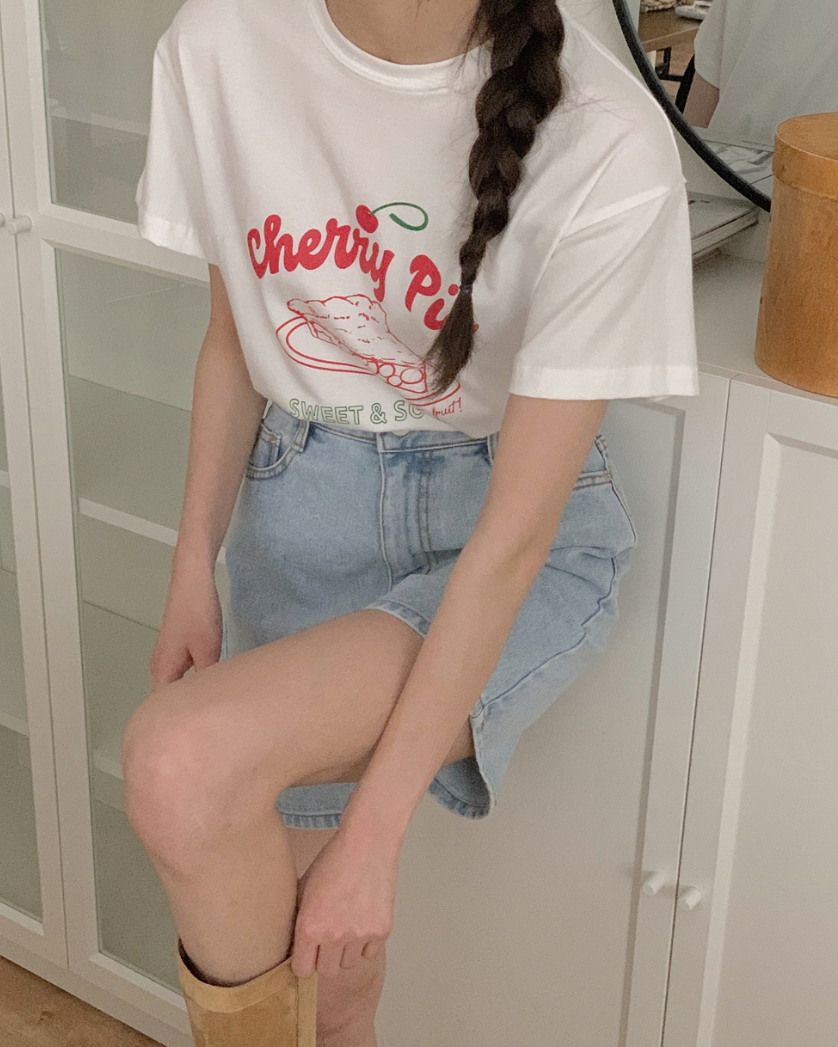 Cherry Modal Tee