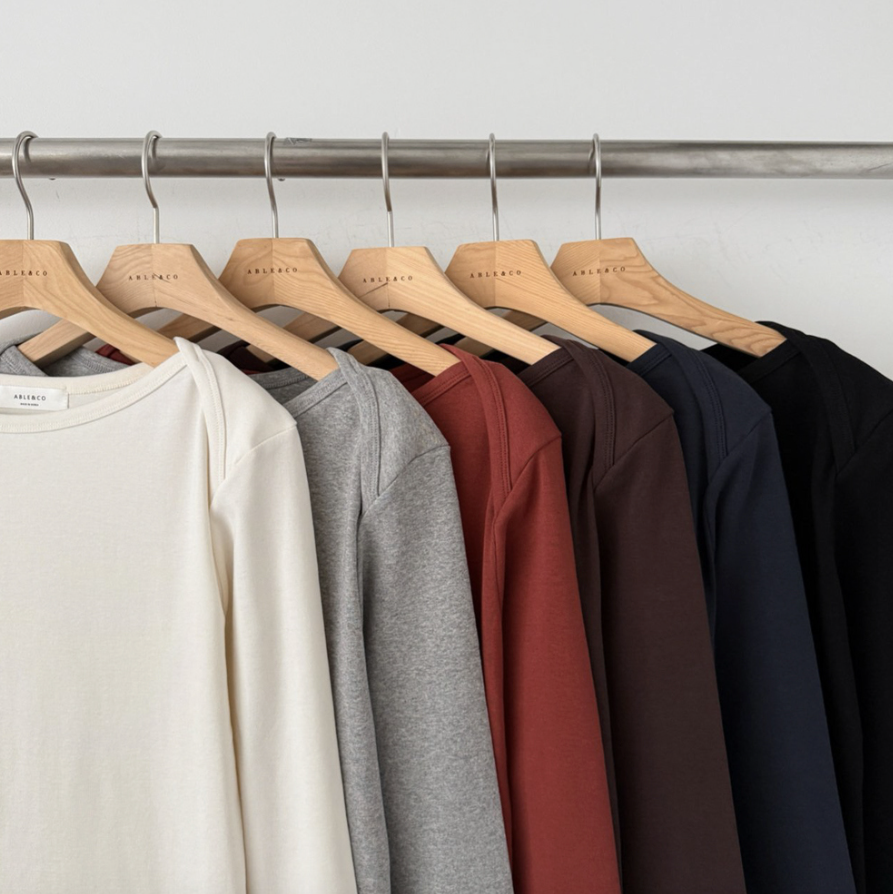 Boatneck slim T-shirt