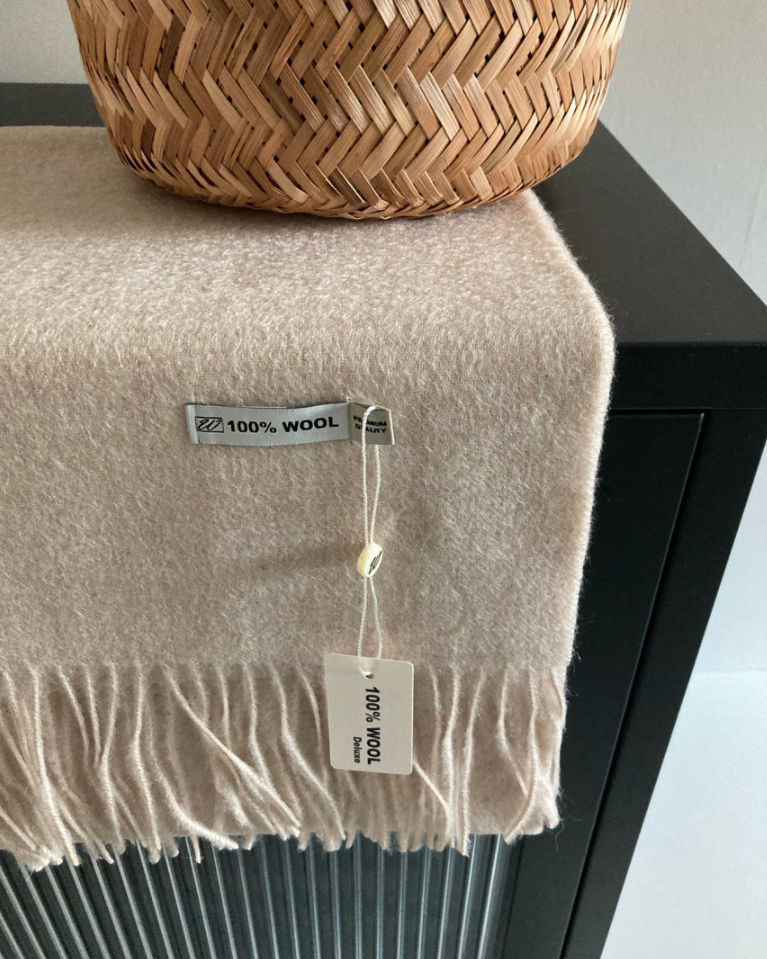 (F/W) Wool 100% muffler