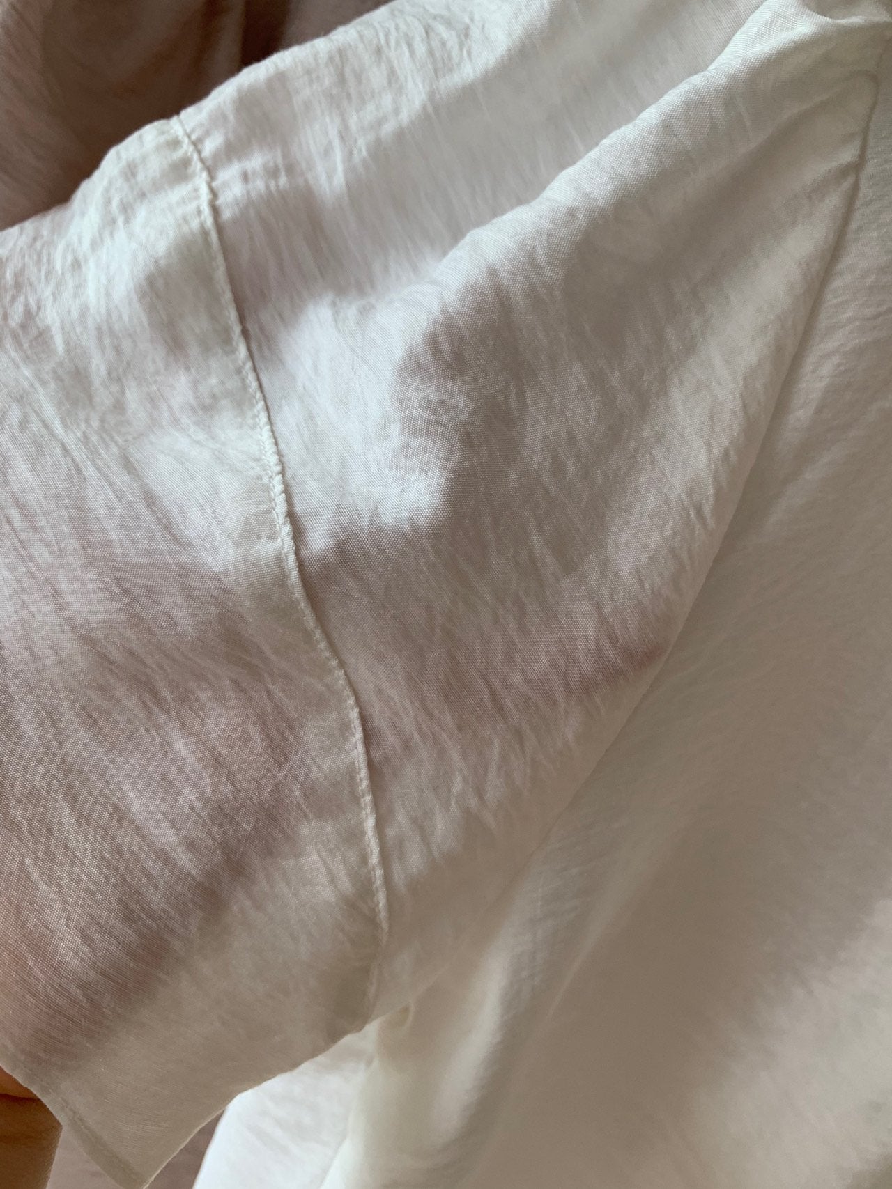 Modal puff sleeves blouse