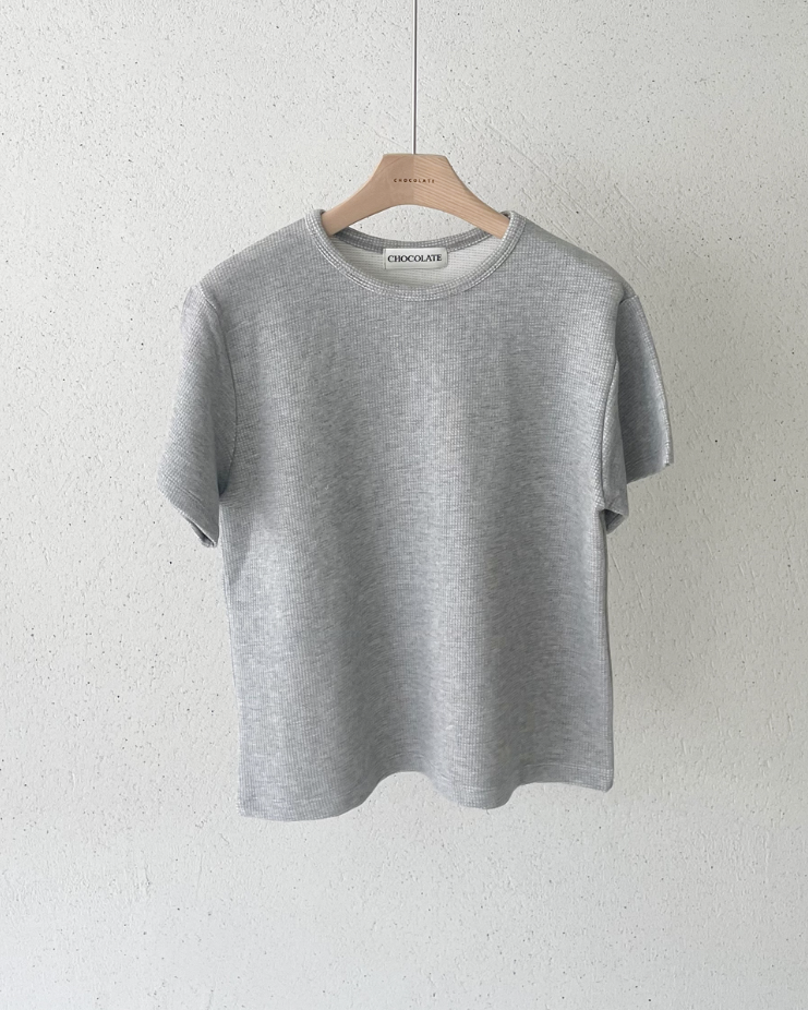 Jelly waffle T-shirt