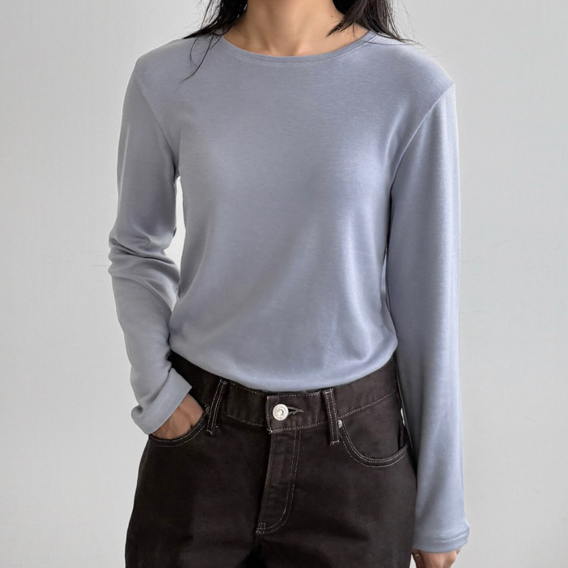 (F/W) Warm long sleeve t-shirt