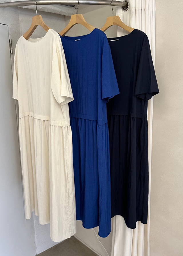 Loose fit midi dress