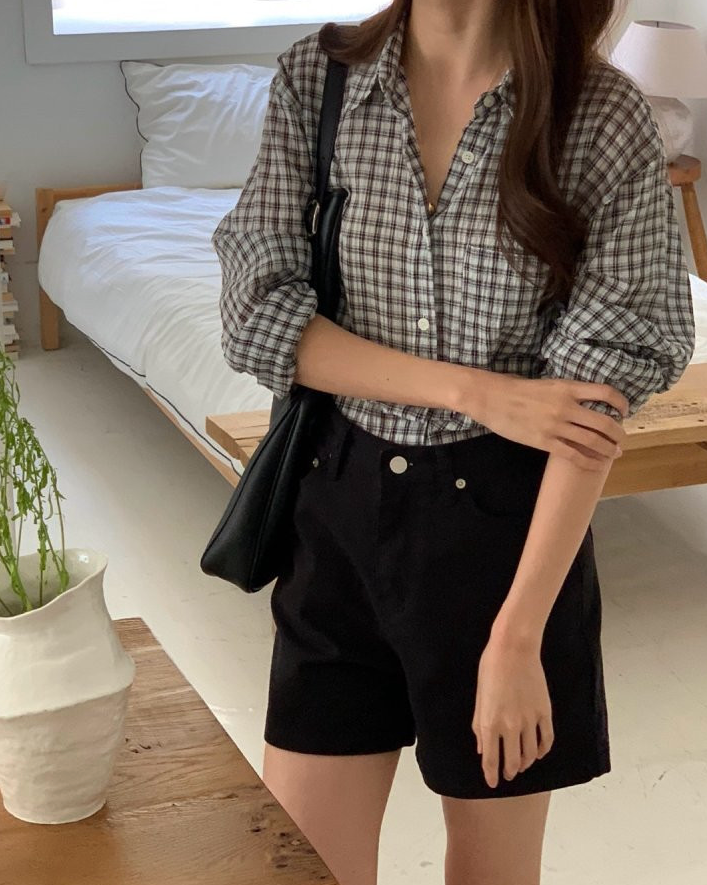 Summer checkered shirt