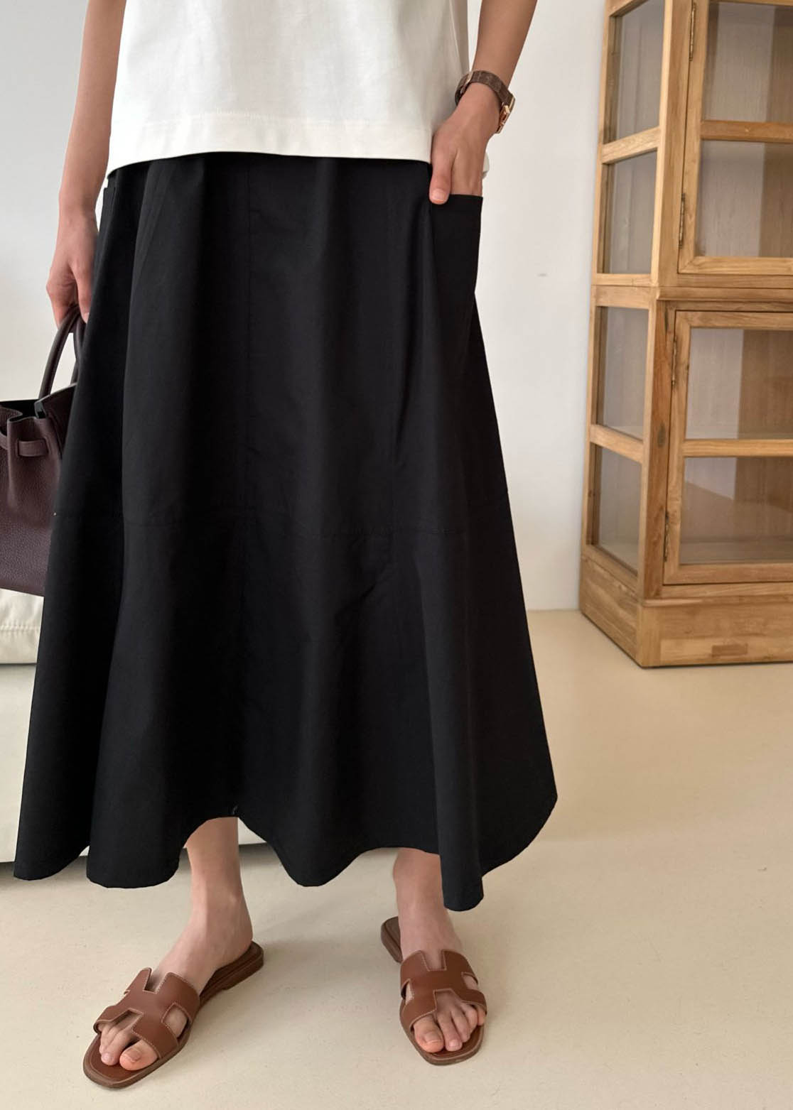 Miyu cotton full skirt