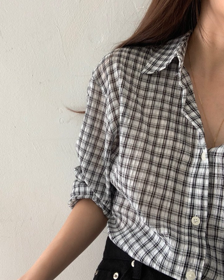 Summer checkered shirt