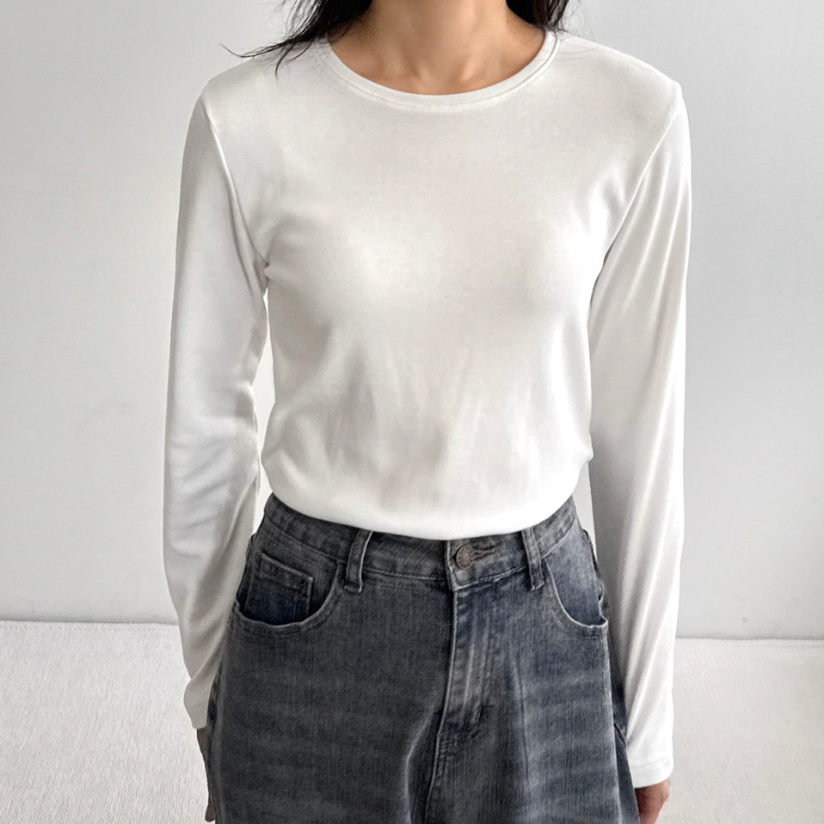 (F/W) Warm long sleeve t-shirt