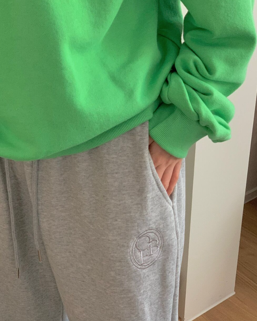 (F/W) Obe fleece lined jogger pants