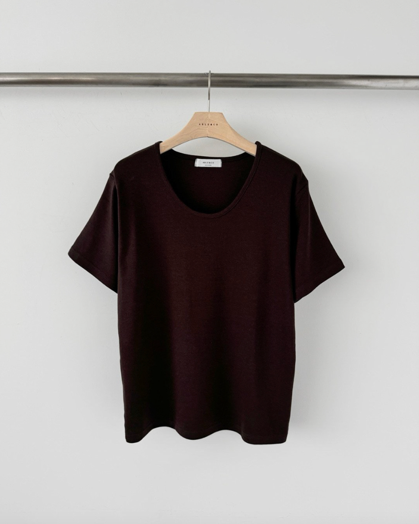 Modal U neck T-shirt