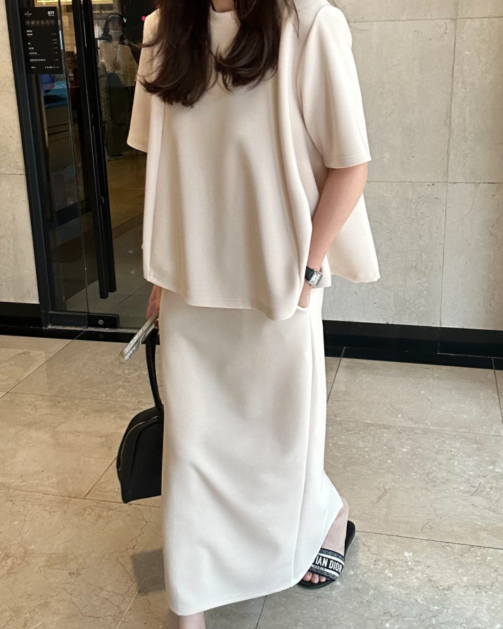 (Hot Summer version) Daily cool skirt set