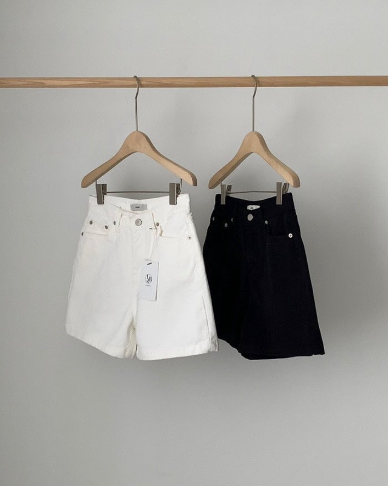 Ocean denim shorts