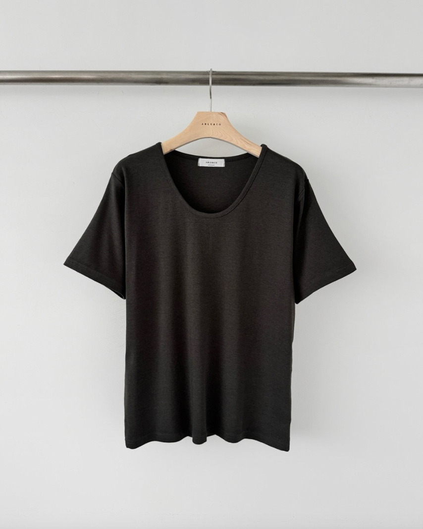 Modal U neck T-shirt
