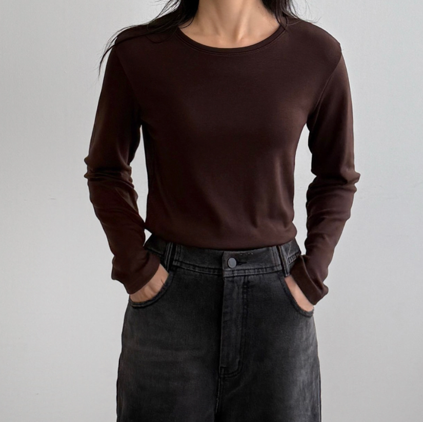 (F/W) Warm long sleeve t-shirt