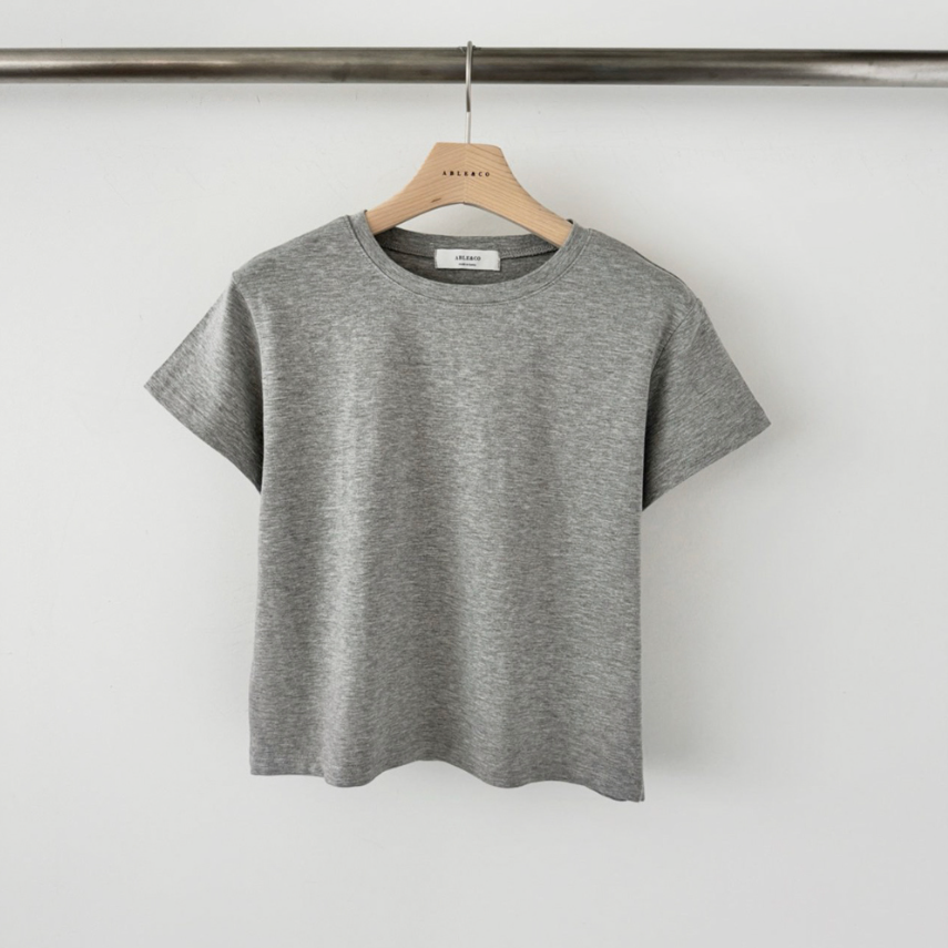 Semi-cropped Jelly modal tee