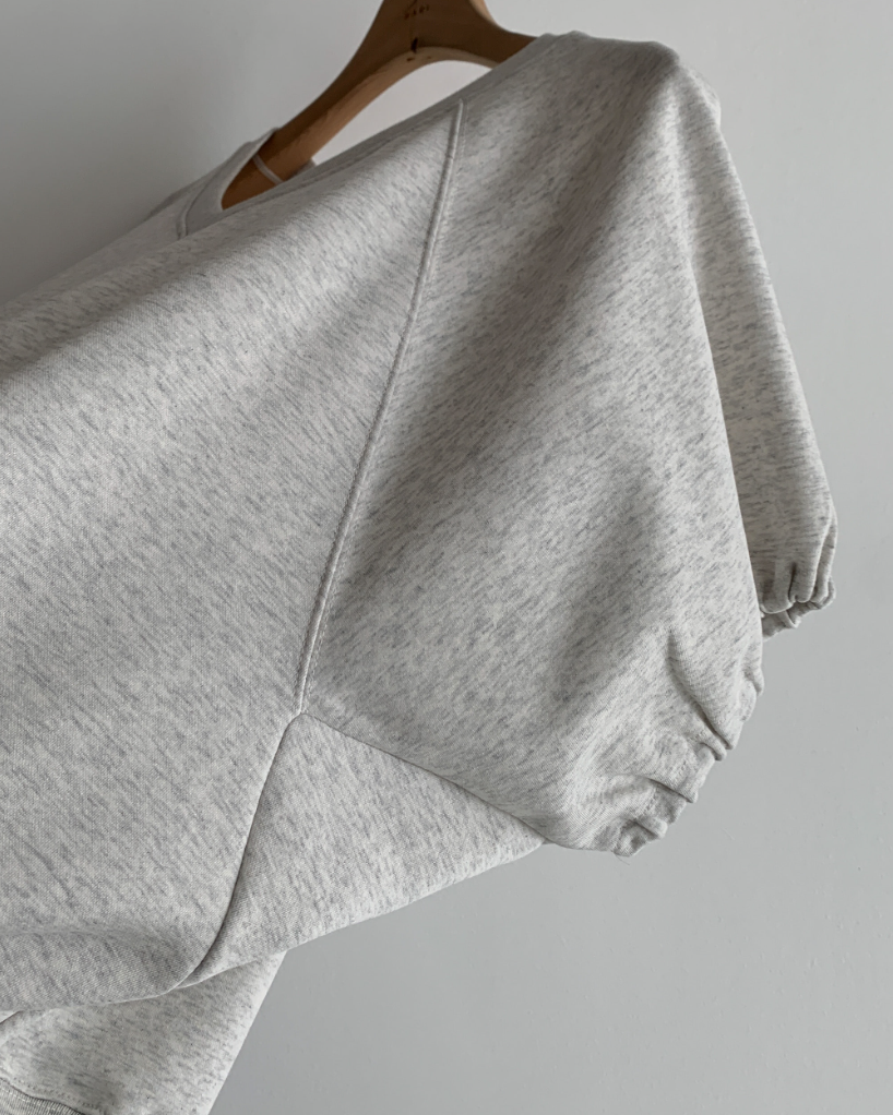 V neck sweatshirt
