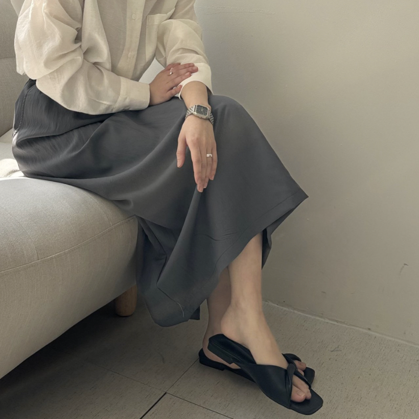 Summer rayon skirt