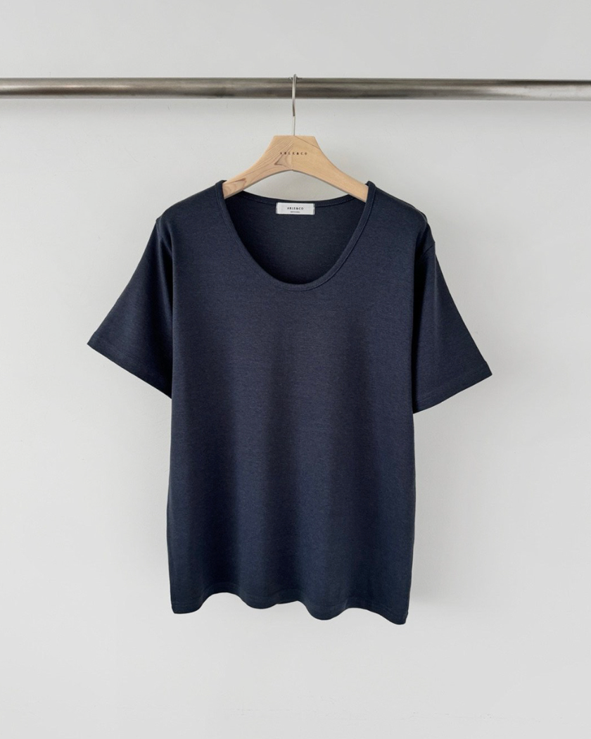 Modal U neck T-shirt