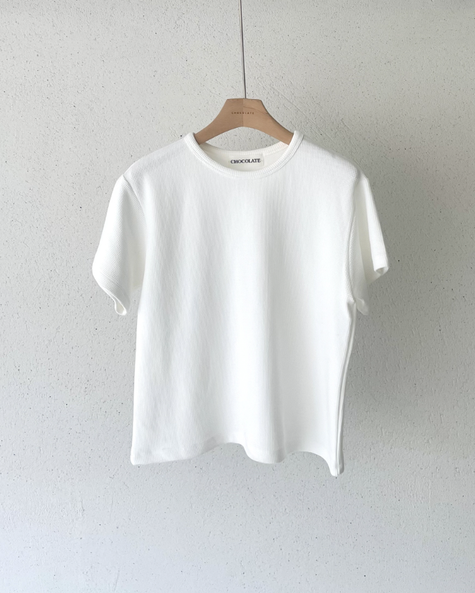 Jelly waffle T-shirt