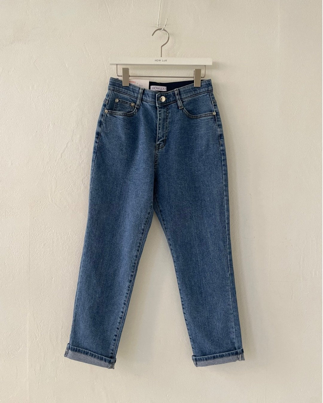 Spring roll-up Jeans
