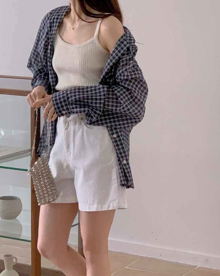Summer checkered shirt