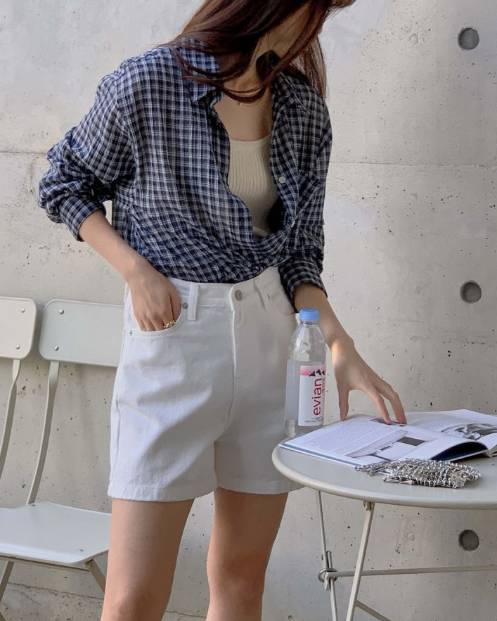 Summer checkered shirt