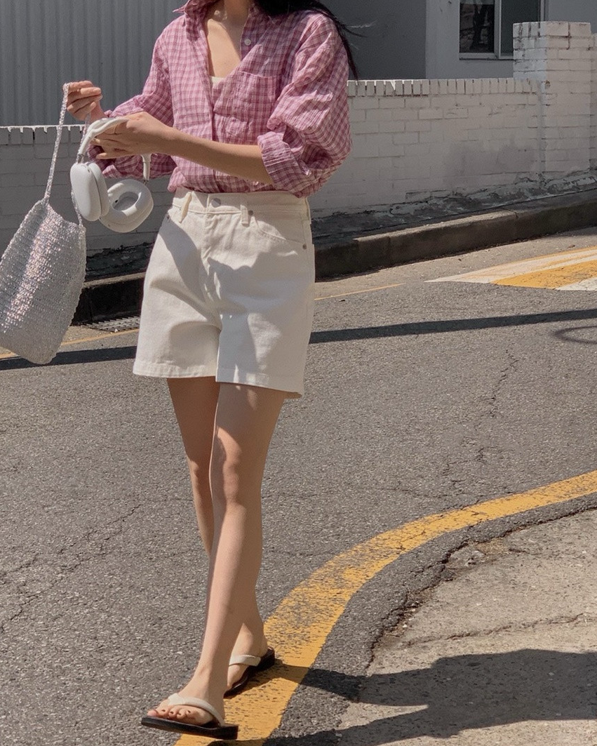 Summer checkered shirt