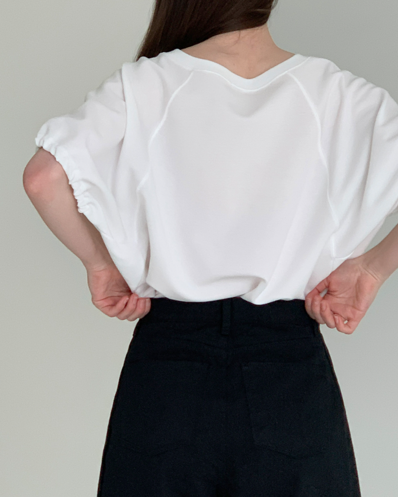 V neck sweatshirt
