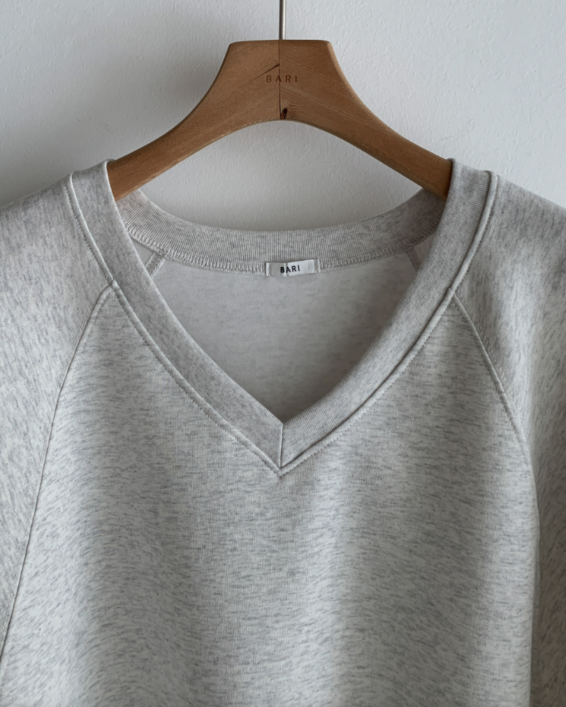 V neck sweatshirt