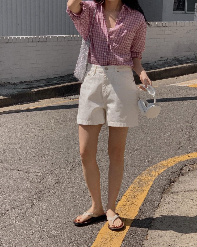 Summer checkered shirt