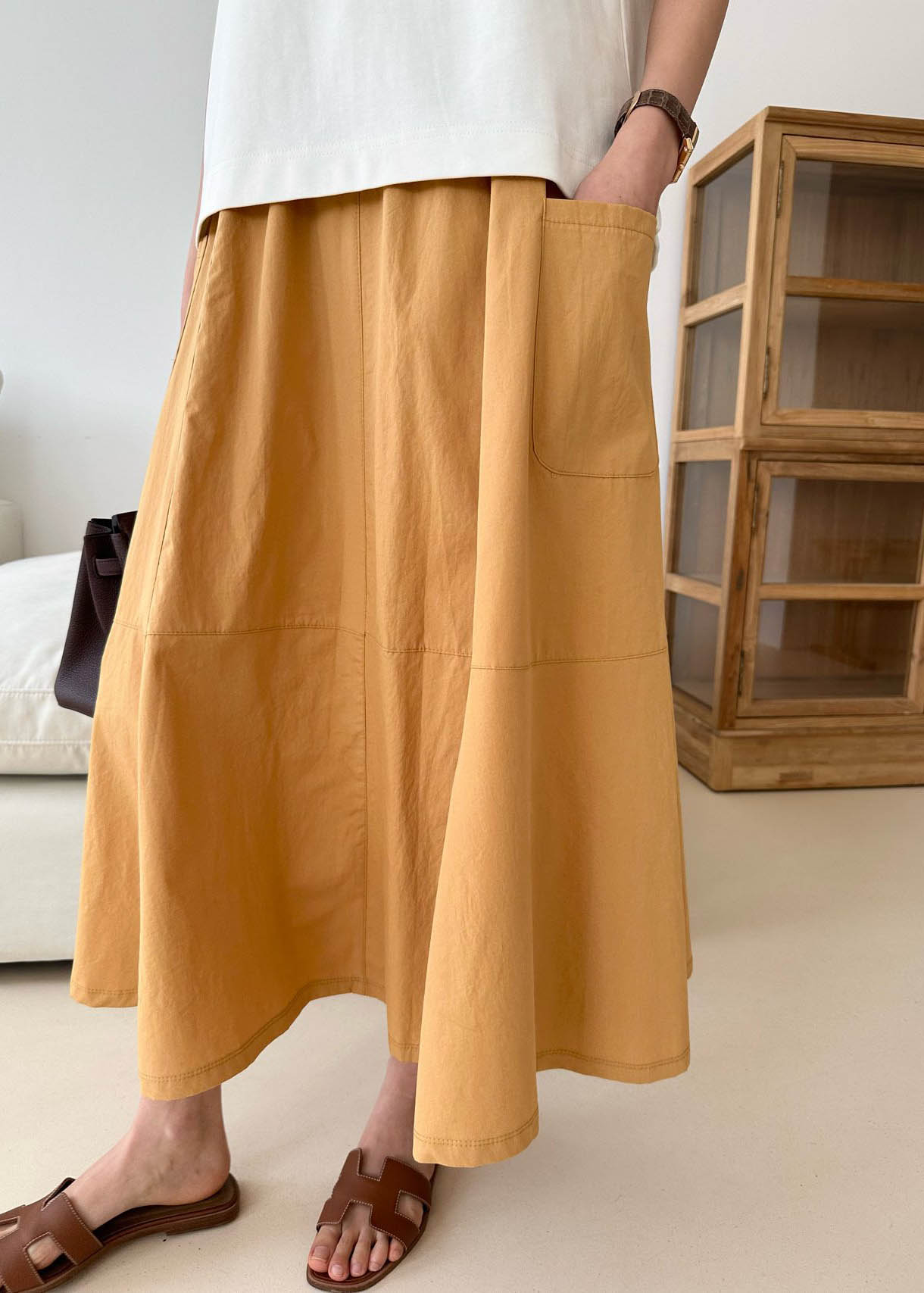 Miyu cotton full skirt