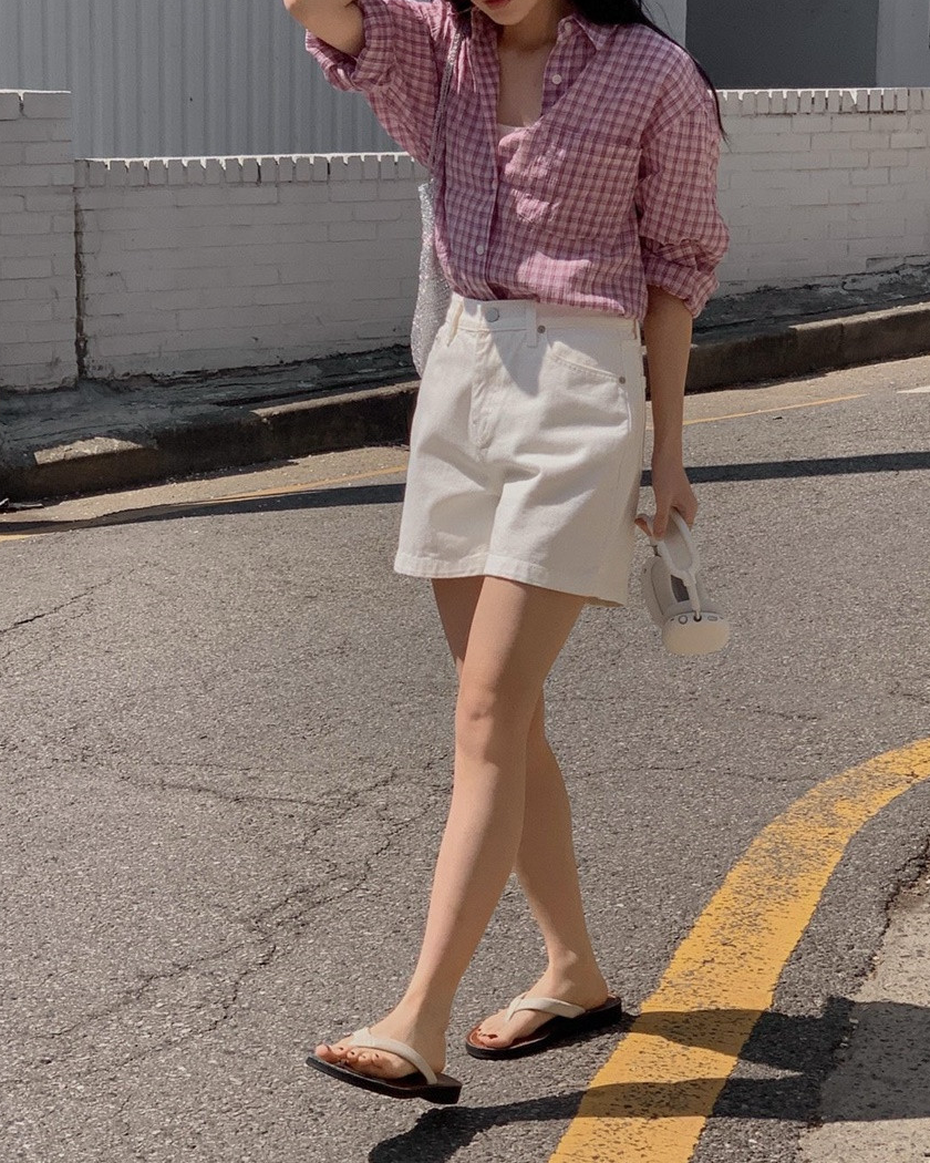 Summer checkered shirt