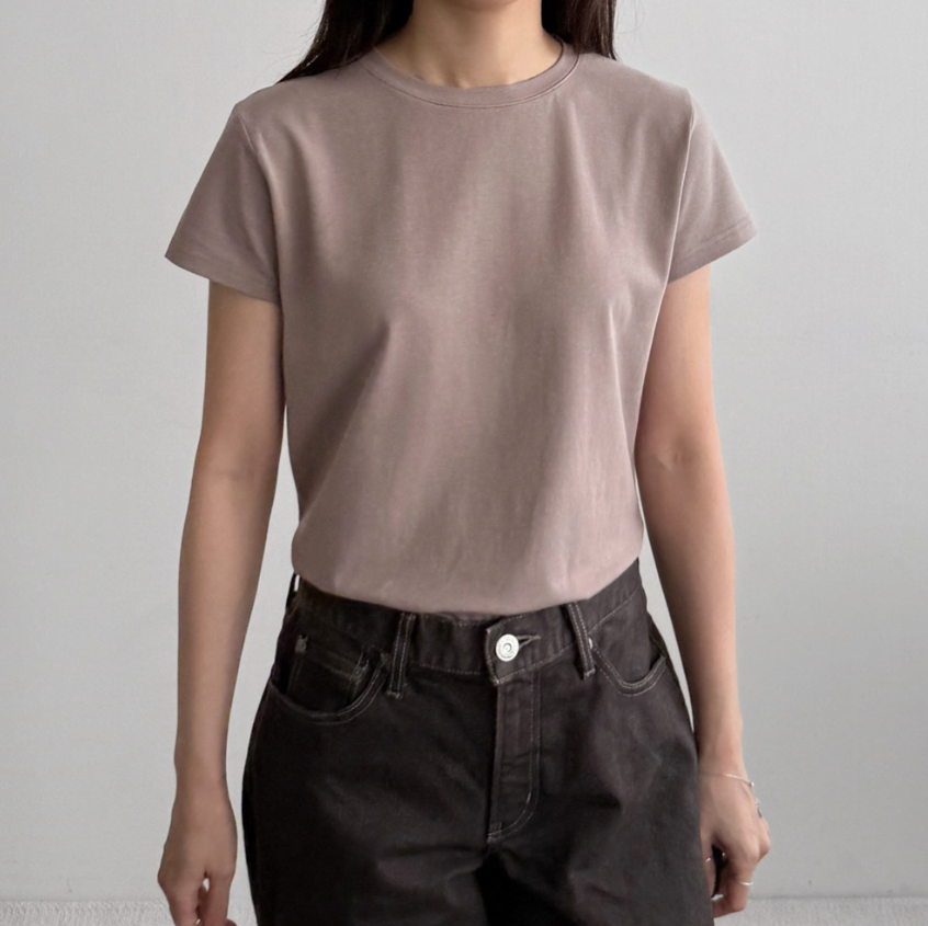 Muted modal T-shirt