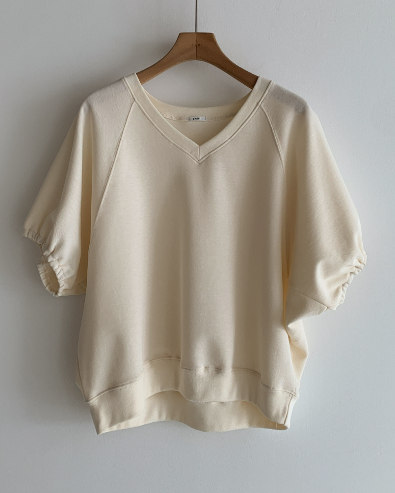 V neck sweatshirt