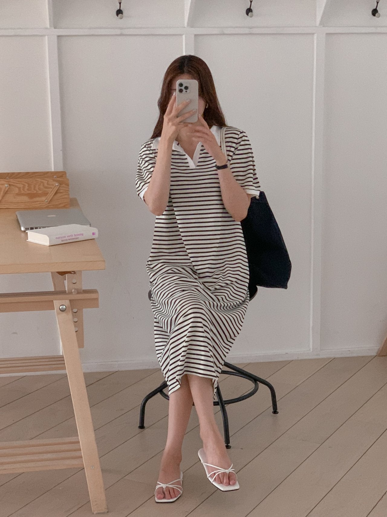 PK striped dress