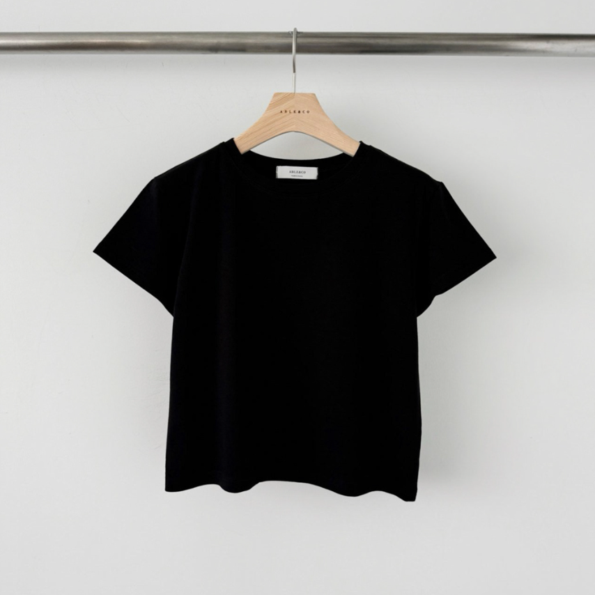 Semi-cropped Jelly modal tee