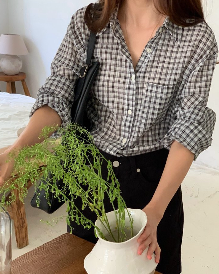 Summer checkered shirt