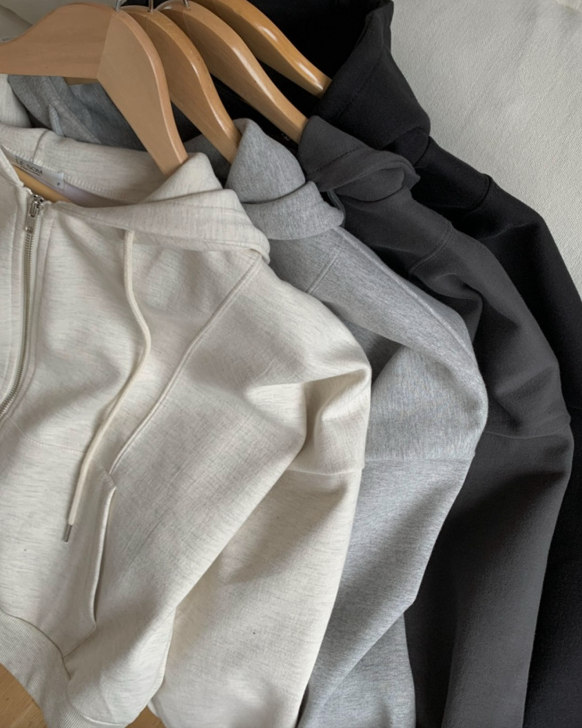 Overfit hoodie jumper