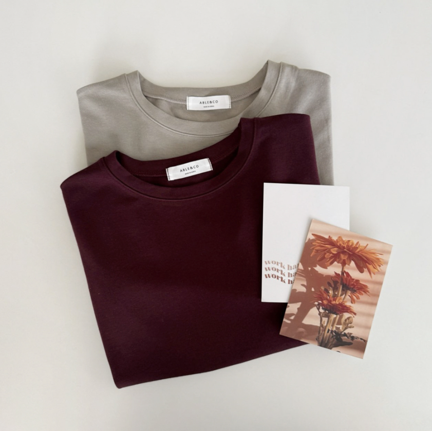 Muted modal T-shirt